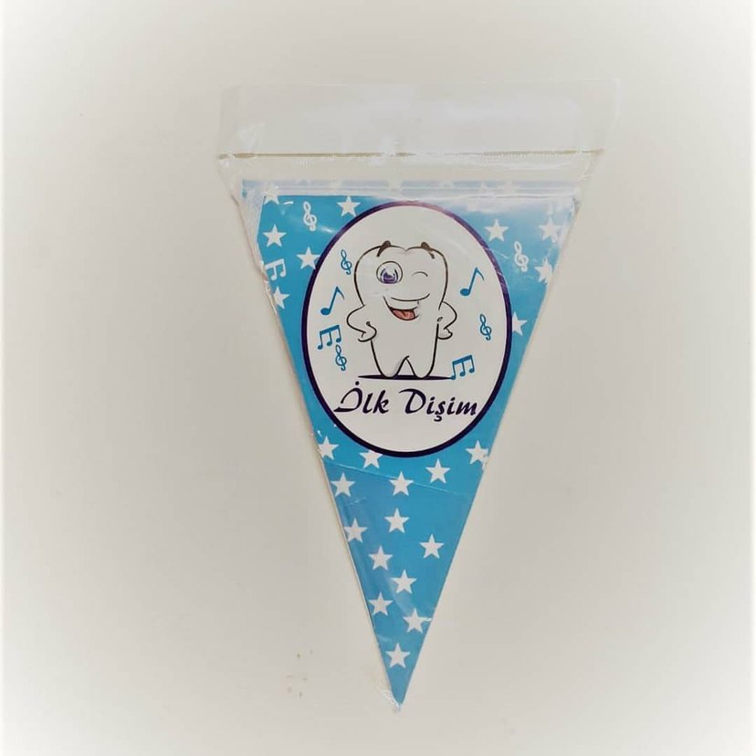 Siyah Beyaz İyiki Doğdun Parti Bayrağı - Görsel 2