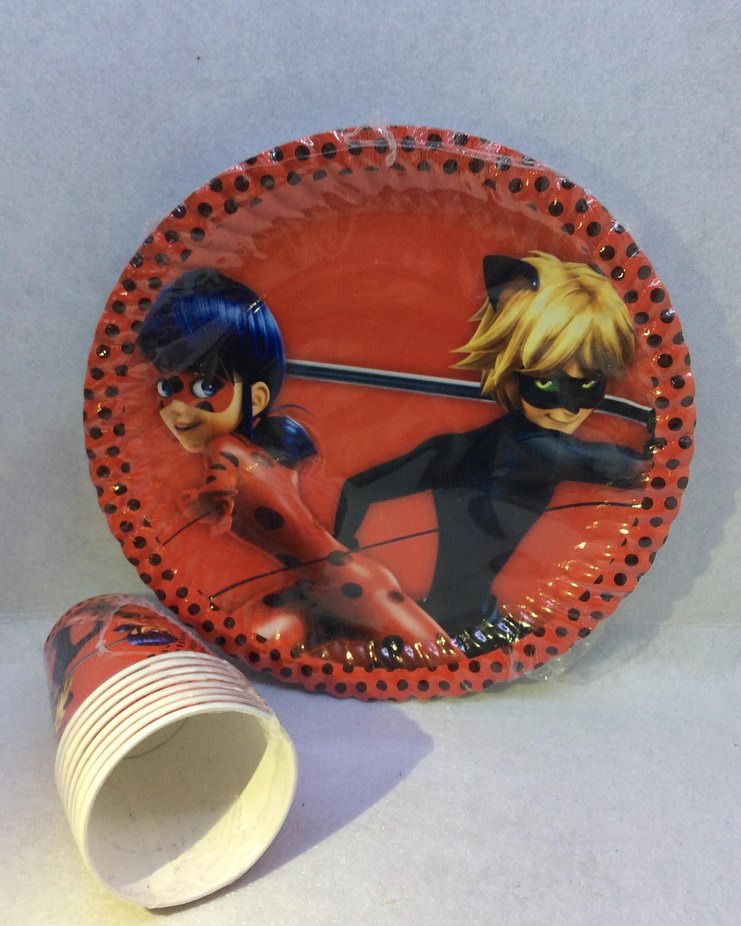 Renkli Arabalar Temalı Parti Tabak ve Bardak Seti - Görsel 3