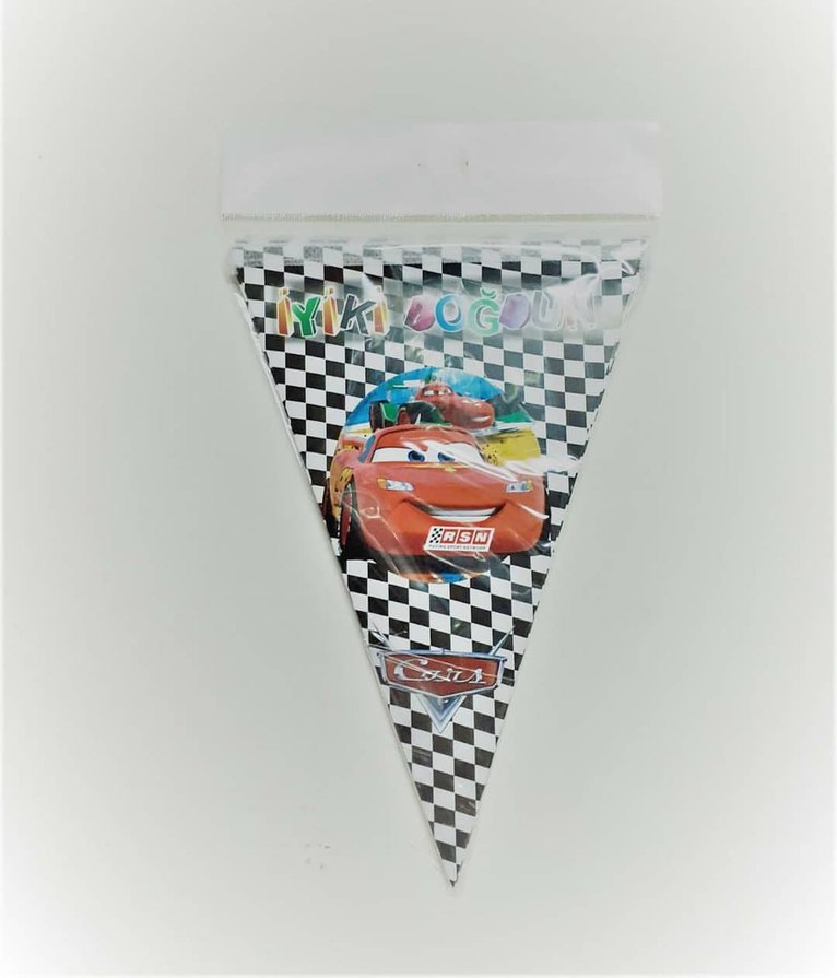 Renkli Doğum Günü Parti Bayrağı - Görsel 4