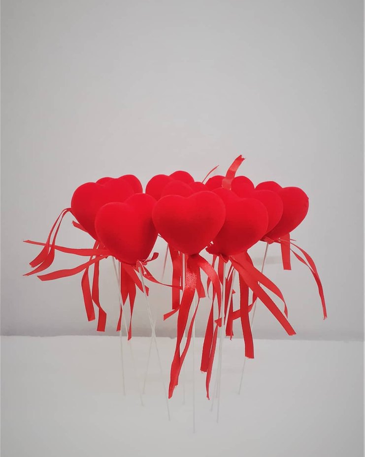 Beyaz Peluş Ayıcıklar Renkli Kurdeleli - Görsel 2