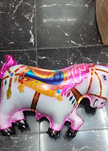 Altın Renk Kalp Şeklinde Folyo Balon - Görsel 14