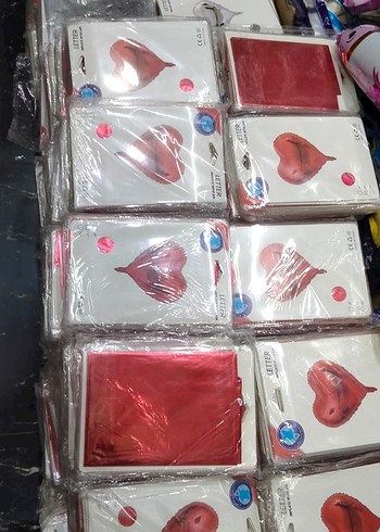 Altın Renk Kalp Şeklinde Folyo Balon - Görsel 16