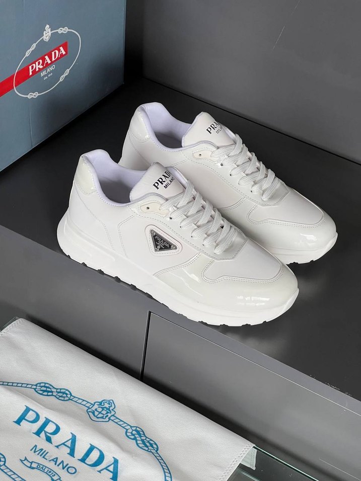 Beyaz Erkek Spor Ayakkabı - Görsel 4