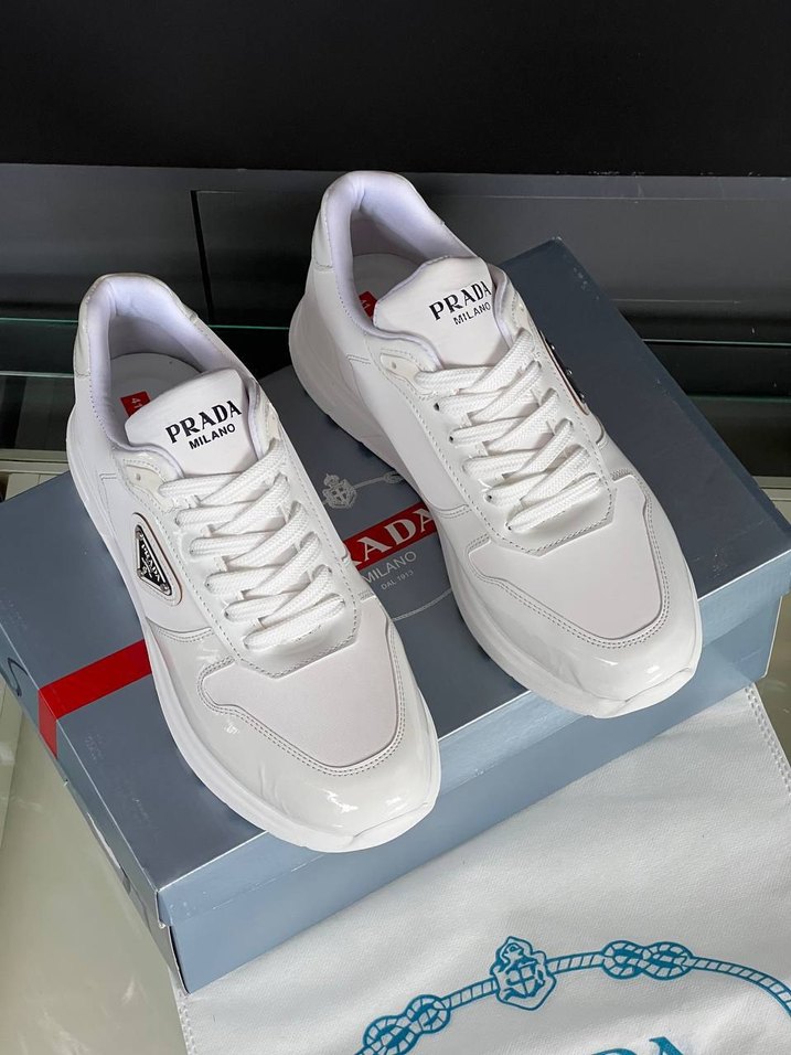 Beyaz Erkek Spor Ayakkabı - Görsel 3