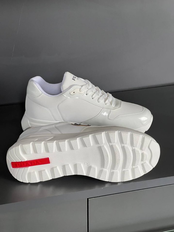 Beyaz Erkek Spor Ayakkabı - Görsel 2