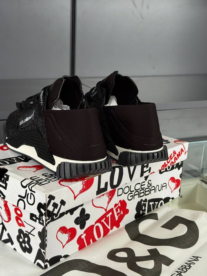 Siyah Erkek Spor Ayakkabı Velcro Bağcıklı - Görsel 2