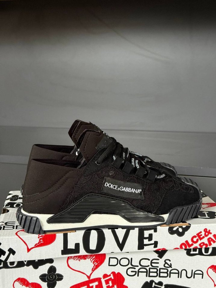 Siyah Erkek Spor Ayakkabı Velcro Bağcıklı - Görsel 4