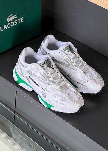 Lacoste Beyaz Yeşil Erkek Spor Ayakkabı - Görsel 3