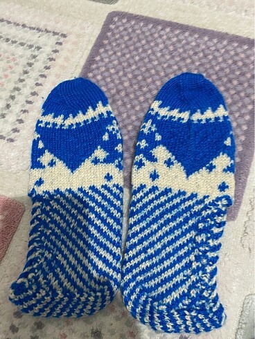 Beş şiş örgü patik - Görsel 18