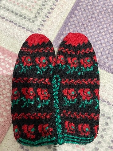 Beş şiş örgü patik - Görsel 8