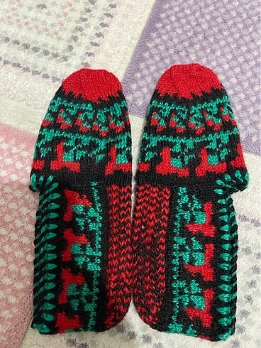 Beş şiş örgü patik - Görsel 11