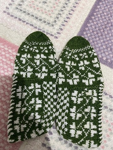 Beş şiş örgü patik - Görsel 7