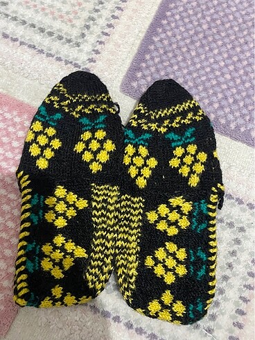 Beş şiş örgü patik - Görsel 13