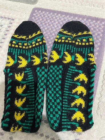 Beş şiş örgü patik - Görsel 15