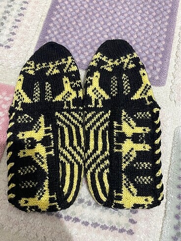 Beş şiş örgü patik - Görsel 17