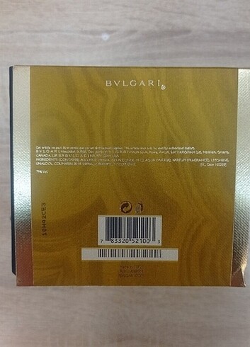 Beden BVLGARİ LE GEMME TYGAR 100 Ml Edp Parfüm