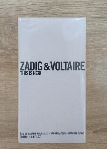 Zadig & Voltaire ZADIG & VOLTAIRE THIS IS HER 100 ML EDP PARFÜM 