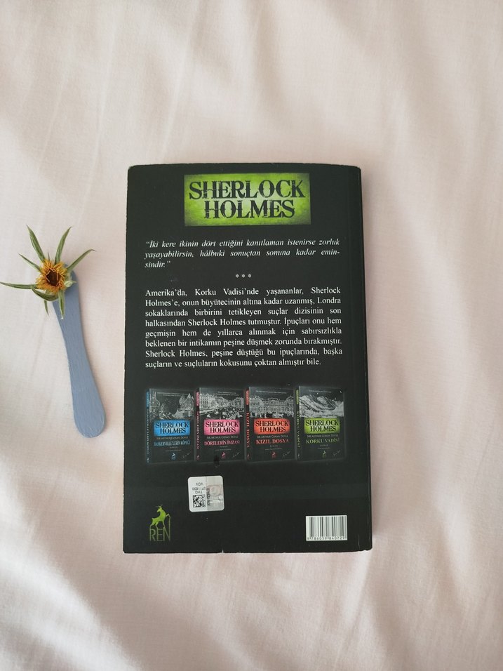 Sherlock Holmes Korku Vadisi Romanı - Görsel 3