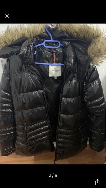 Moncler Moncler kürklü mont