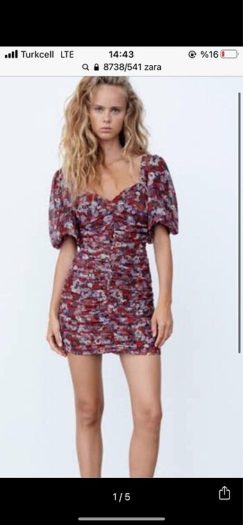 Zara elbise SON FİYAT