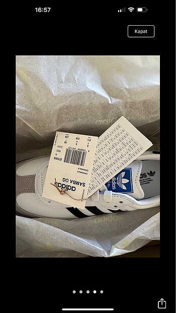 38 Beden Adidas samba