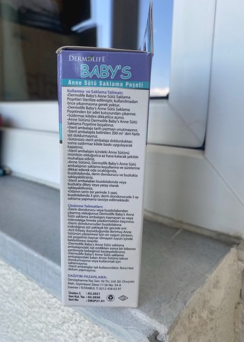 Anne Sütü Saklama Poşeti - Görsel 3