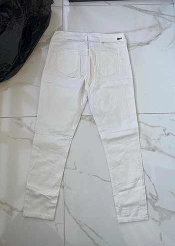 Collezione Collezione Beyaz Kadın Pantolon