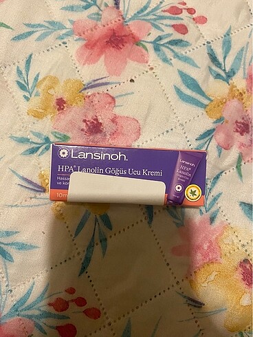 Lansinoh lanolin göğüs ucu kremi