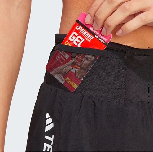 s Beden siyah Renk Adidas arazi koşu şortu