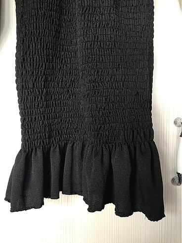 xl Beden siyah Renk kalem etekli elbise