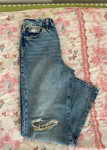 Mavi Jeans Mavi Renk Kadın Bol Paça Kot Pantolon
