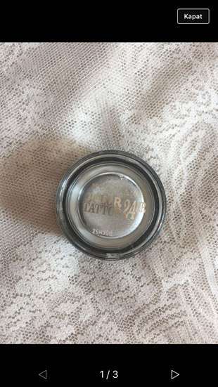 universal Beden maybelline color tattoo 50