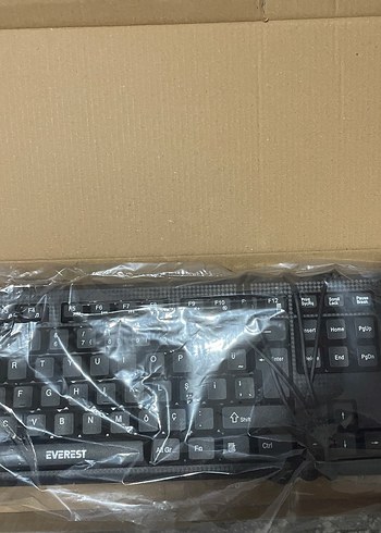 Everest Siyah Kablolu Klavye - Görsel 2