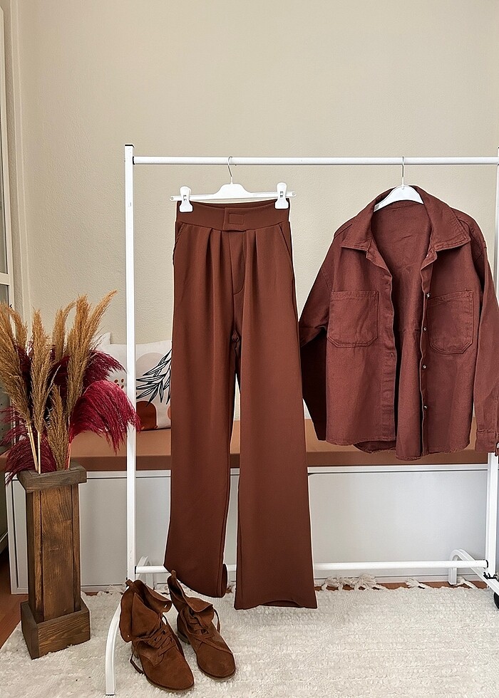 Oversize kalıp denim ceket - Görsel 3