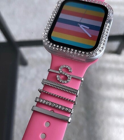 Apple Watch Uyumlu Charm Ve Ekran Koruyucu