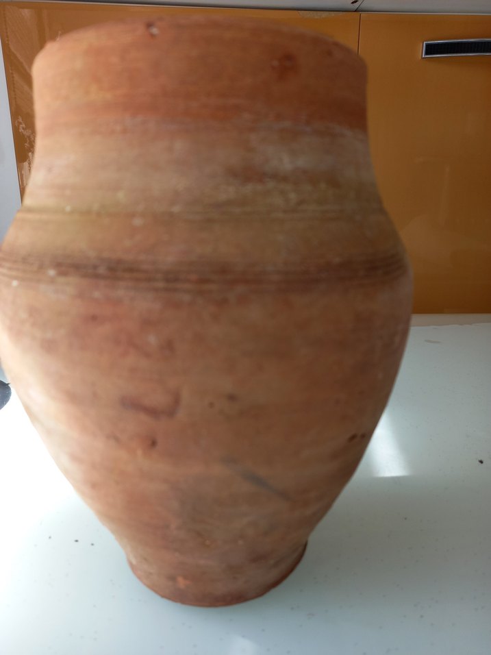 Toprak Küp Saksı, Vazo, Dekoratif Dekorasyon Ürünü - Görsel 4