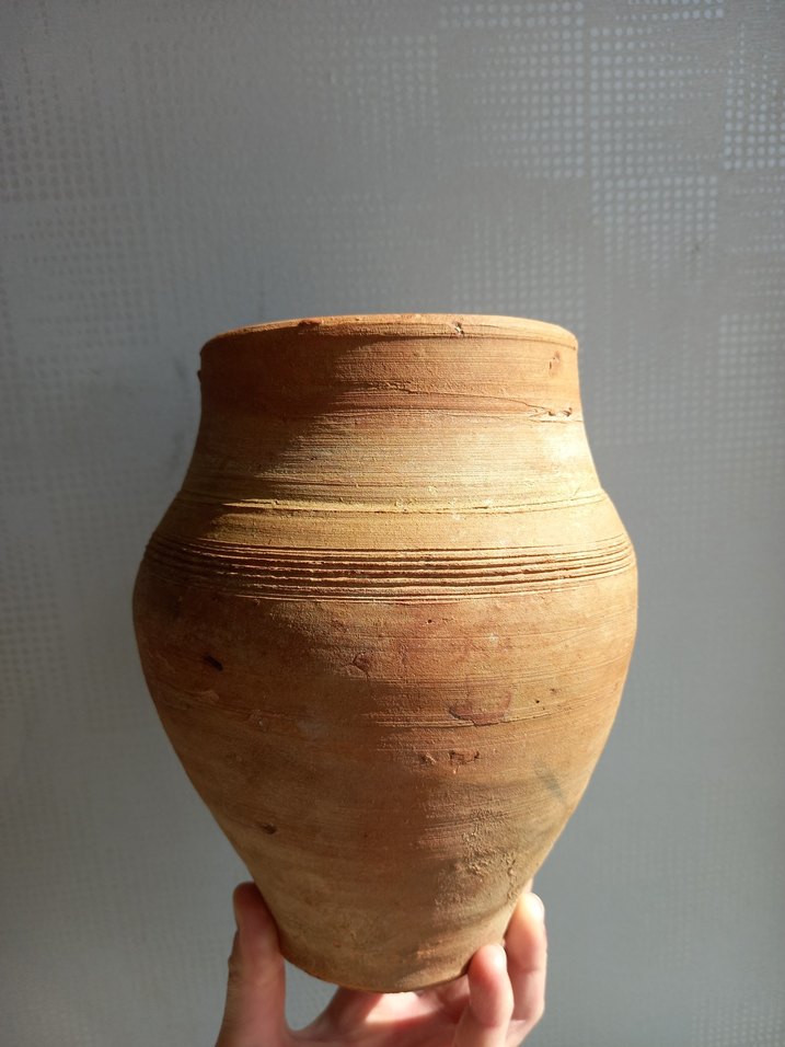 Toprak Küp Saksı, Vazo, Dekoratif Dekorasyon Ürünü - Görsel 3