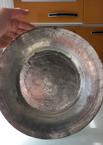 Bakır Servis Sunum Tabağı - Görsel 10