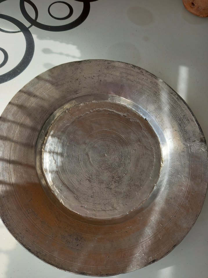 Bakır Servis Sunum Tabağı - Görsel 4