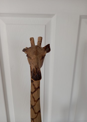 El Yapımı Ahşap Zürafa Oyuncak, Dekoratif Dekorasyon Ürünü - Görsel 10