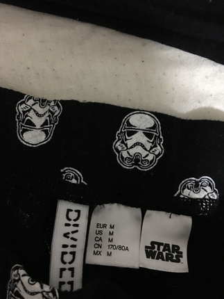 H&M Star wars pijama takımı