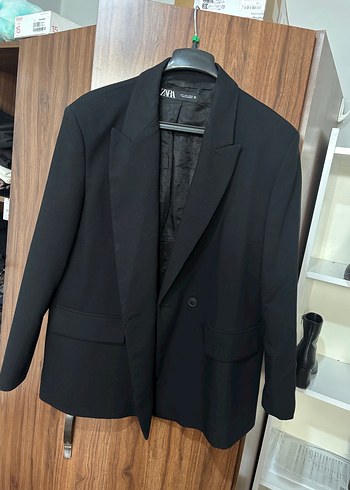 Zara Siyah Tek Dugmeli Blazer Ceket Klasik