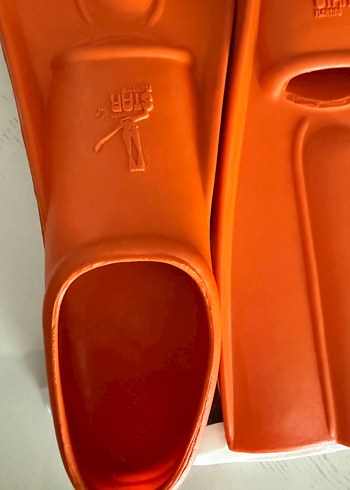 Erkek Turuncu Spor Kauçuk Yüzme Paletleri 31 33 - Görsel 3