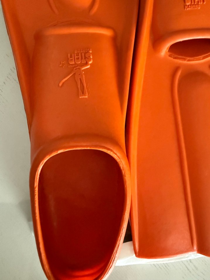 Erkek Turuncu Spor Kauçuk Yüzme Paletleri 31 33 - Görsel 3