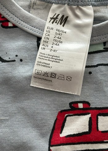 H&M Yazlık pijama takımı