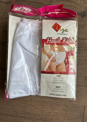 Beyaz Hamile külot - Görsel 3