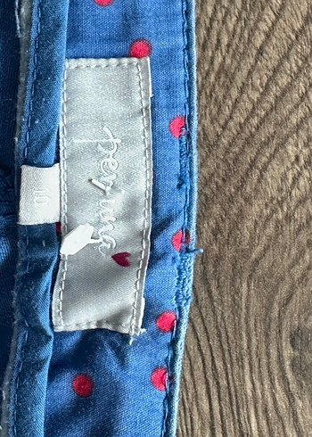 Mavi kanvas pantolon - Görsel 5