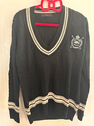 xl Beden lacivert Renk Us polo v yaka kazak