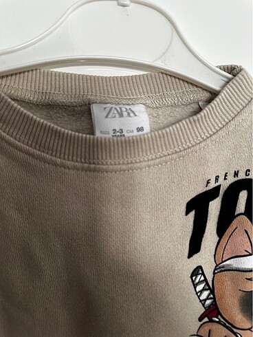 24-36 Ay Beden camel Renk Zara sweatshirt