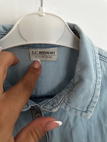 6 Yaş Beden Lcw limon desenli elbise